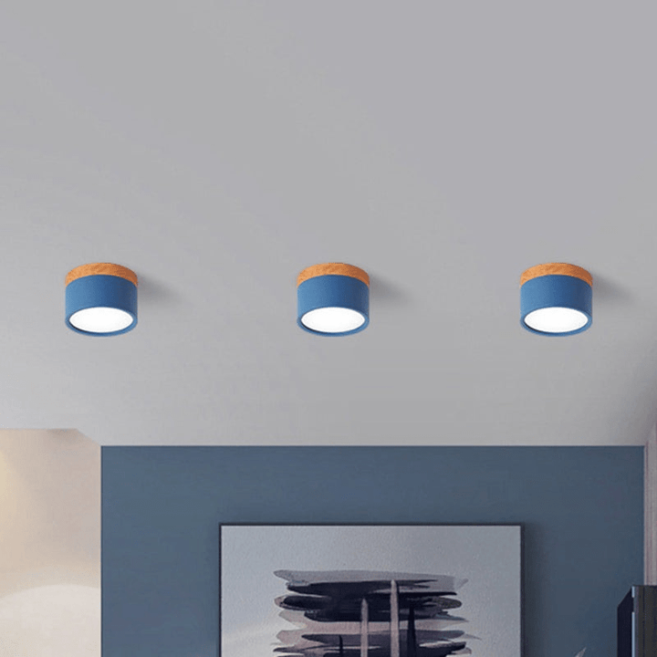 Peris | Kleine Plafondlamp Macaron Stijl | Sfeervolle Verlichting - Sorata