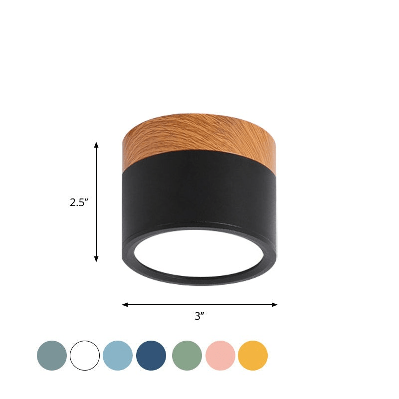 Peris | Kleine Plafondlamp Macaron Stijl | Sfeervolle Verlichting - Sorata