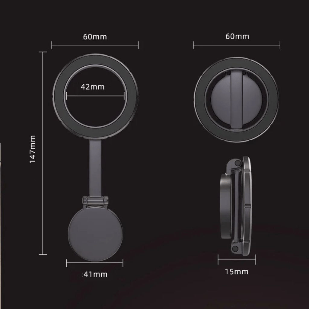 Perix | 360° Verstelbare Magnetische Telefoonhouder voor Auto - Sorata