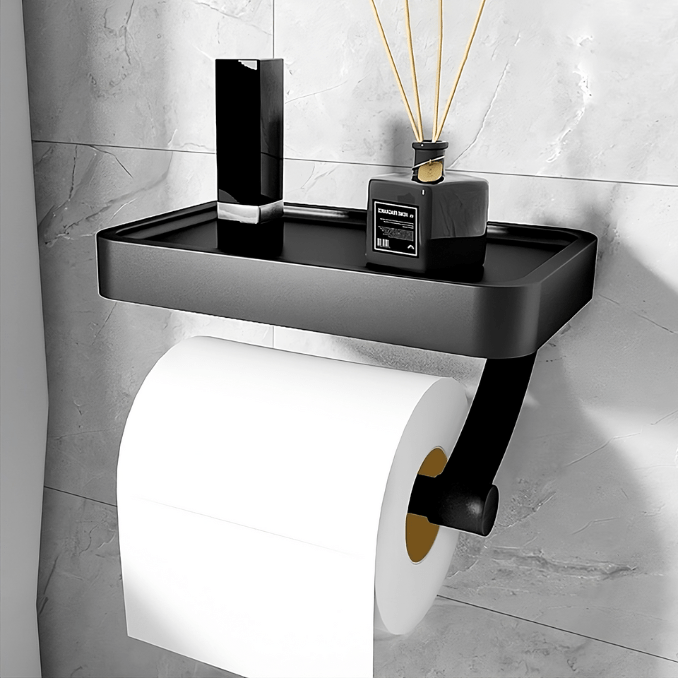 Prestieuze Toiletrolhouder | Trendy Houder | Makkelijk te Monteren - Sorata