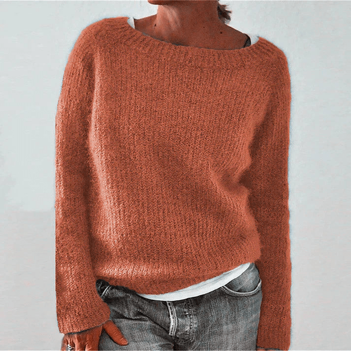 Puni | Klassieke Gebreide Trui | Dames Sweater | Jumper Vest - Sorata