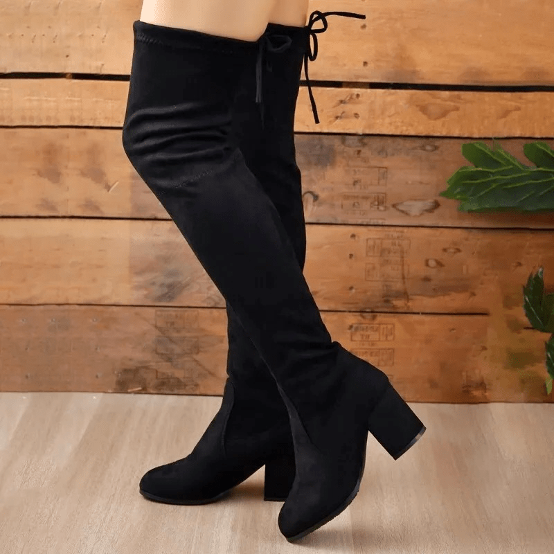 Rabia - Dames Laarzen - Hoge Laarzen - Trendy & Comfortabel - Voor Casual & Chic Outfits - Sorata