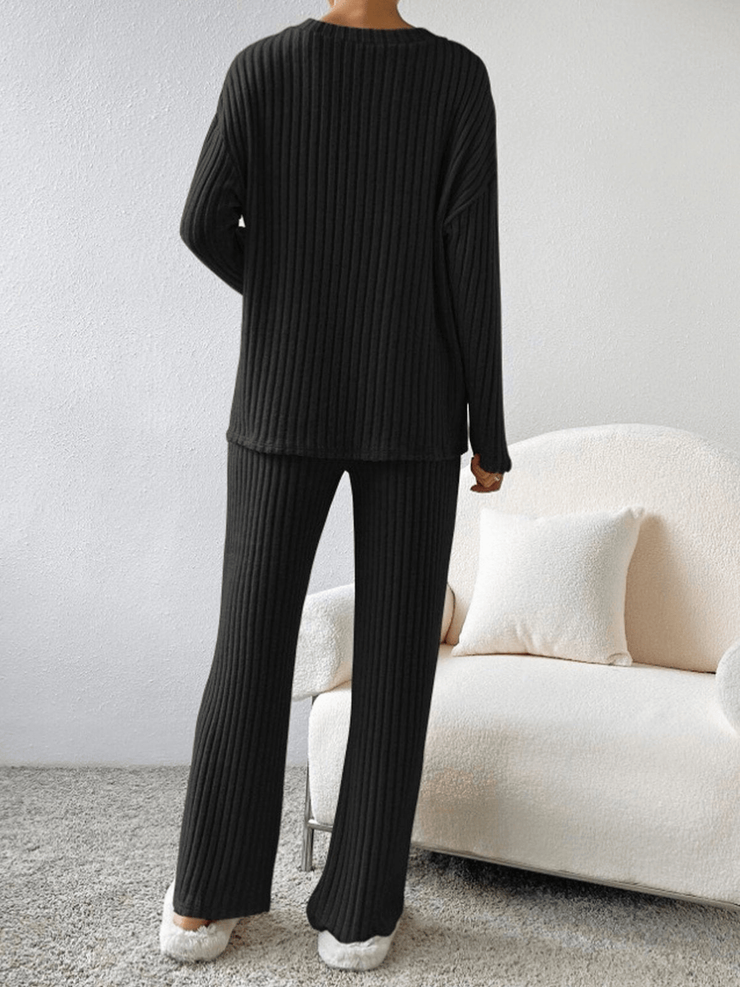 RelaxFit | 2 - Delig Trendy Lounge Set | Geribd Comfort | Dames Kleding - Sorata