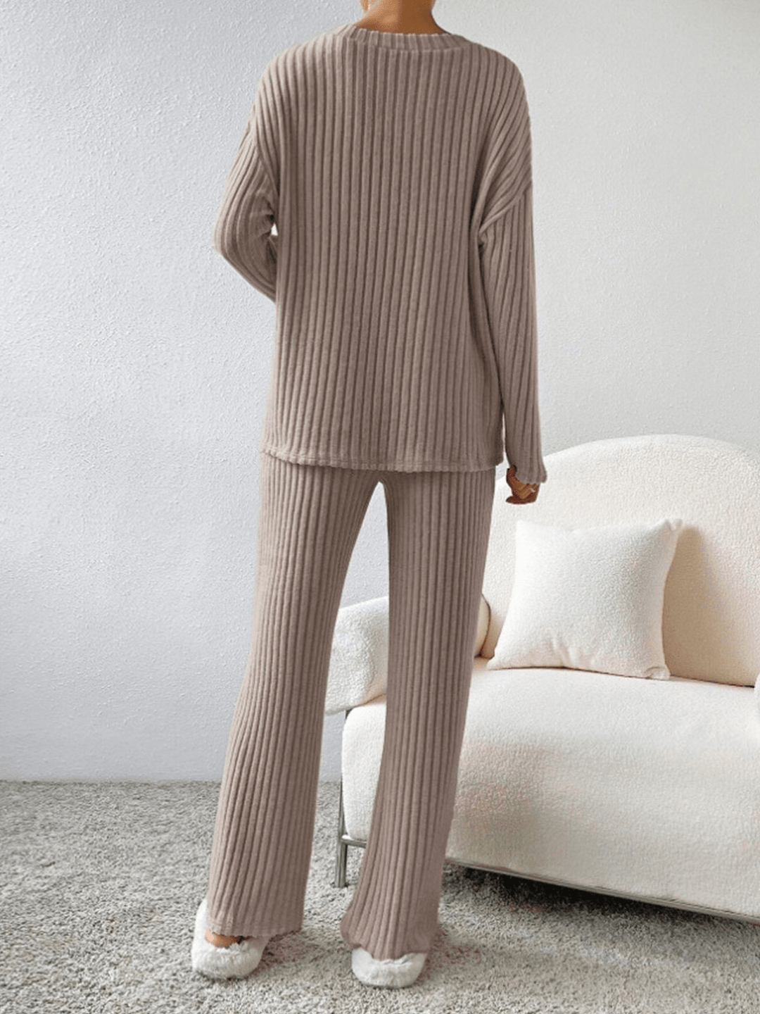 RelaxFit | 2 - Delig Trendy Lounge Set | Geribd Comfort | Dames Kleding - Sorata