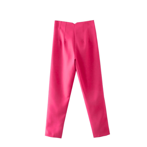 Retro Charm - Broek Dames - Hoge Taille Broek - Elegant & Chic - Comfortabel - Sorata