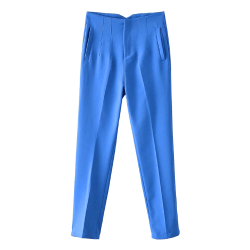 Retro Charm - Broek Dames - Hoge Taille Broek - Elegant & Chic - Comfortabel - Sorata