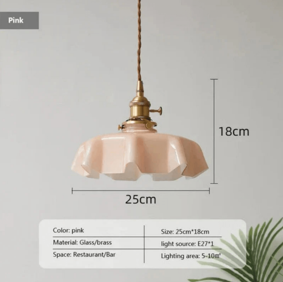 RetroFrench | Elegante Hanglamp van Messing voor Woonkamer - Sorata