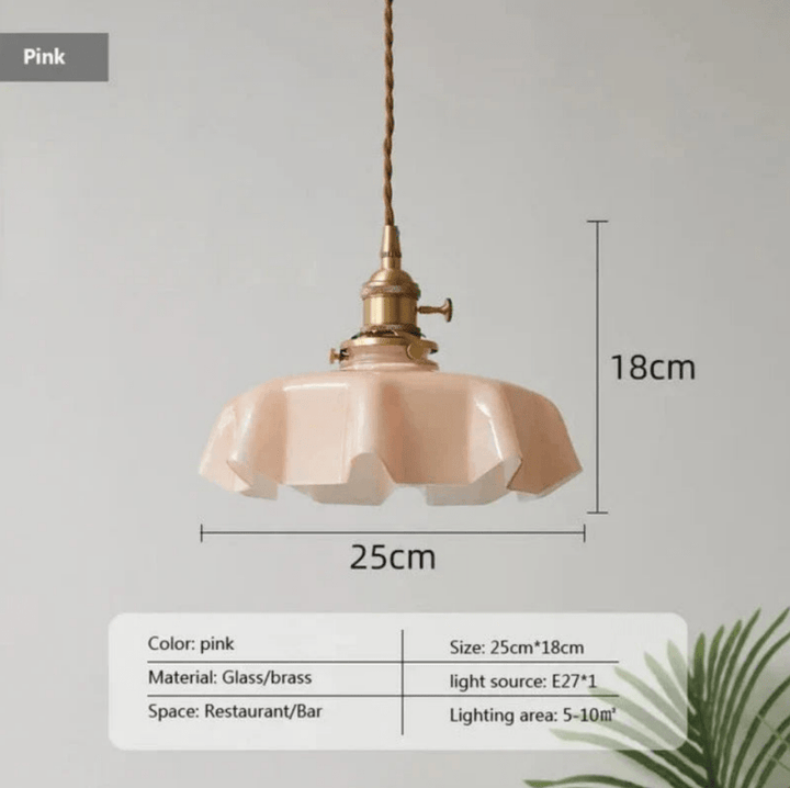 RetroFrench | Elegante Hanglamp van Messing voor Woonkamer - Sorata
