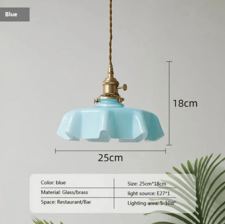 RetroFrench | Elegante Hanglamp van Messing voor Woonkamer - Sorata