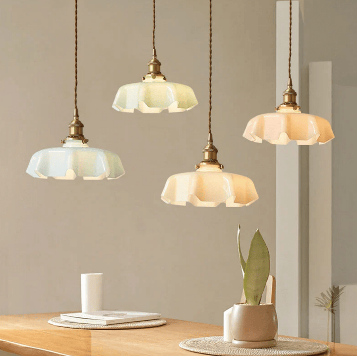 RetroFrench | Elegante Hanglamp van Messing voor Woonkamer - Sorata