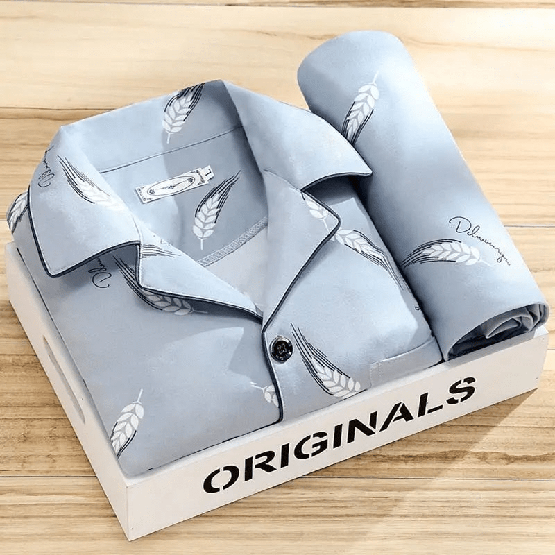 Rida | Pyamaset Met Knopen | Heren Slaapkleding - Sorata