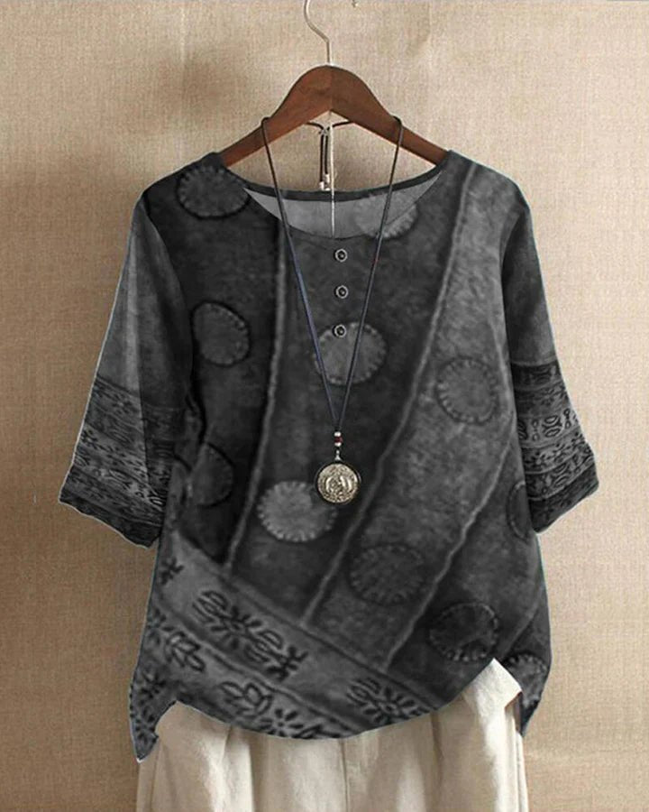 Rida | Stijlvolle Boho Dames Top | Casual Bohemian Blouse Outfit - Sorata
