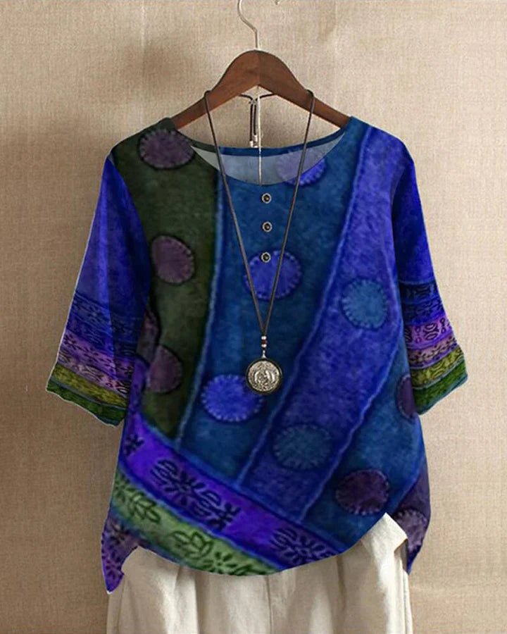 Rida | Stijlvolle Boho Dames Top | Casual Bohemian Blouse Outfit - Sorata