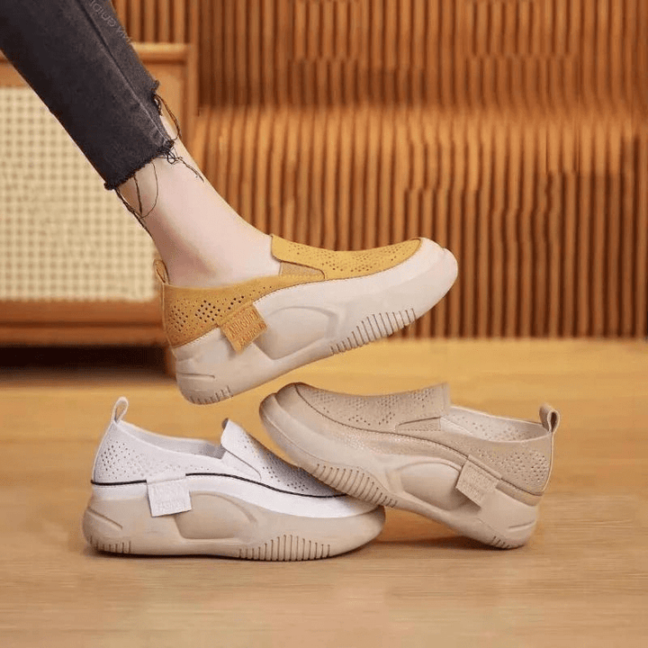 Rita - Dames Schoenen - Dames Instappers - Wolkenzacht & Comfortabel - Sorata