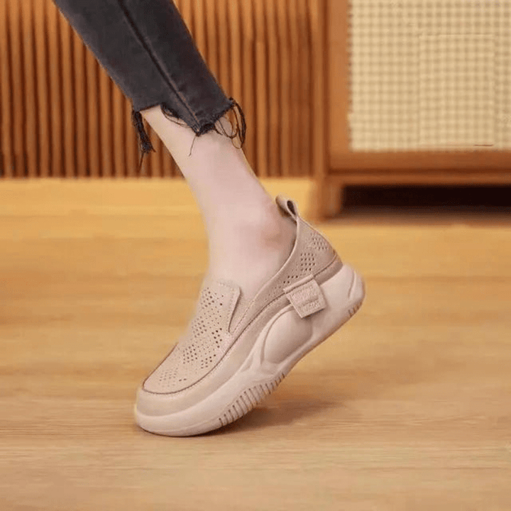 Rita - Dames Schoenen - Dames Instappers - Wolkenzacht & Comfortabel - Sorata