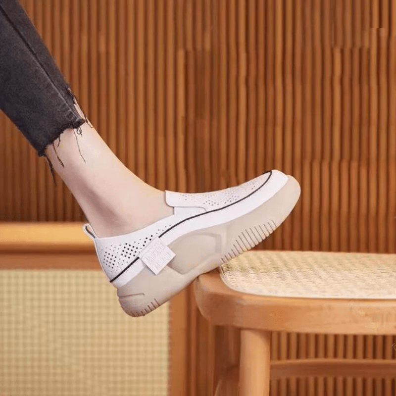 Rita - Dames Schoenen - Dames Instappers - Wolkenzacht & Comfortabel - Sorata