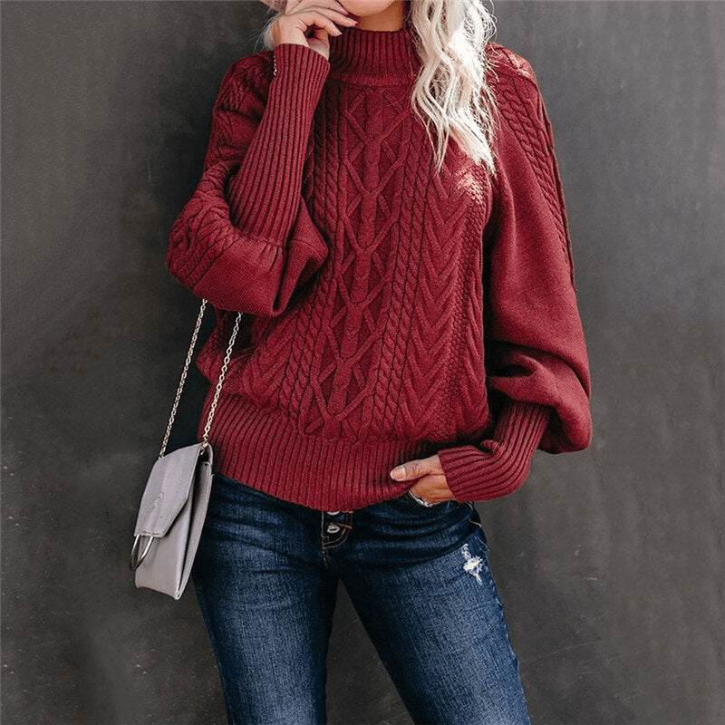 Rita | Trendy Kabelgebreide Dames Trui | Warm & Comfortabel - Sorata