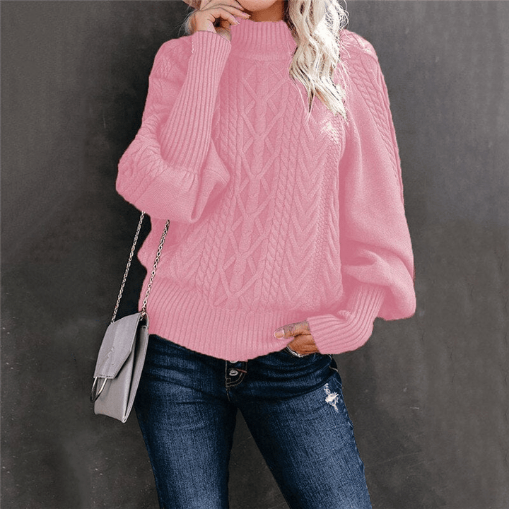 Rita | Trendy Kabelgebreide Dames Trui | Warm & Comfortabel - Sorata
