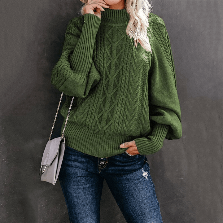 Rita | Trendy Kabelgebreide Dames Trui | Warm & Comfortabel - Sorata