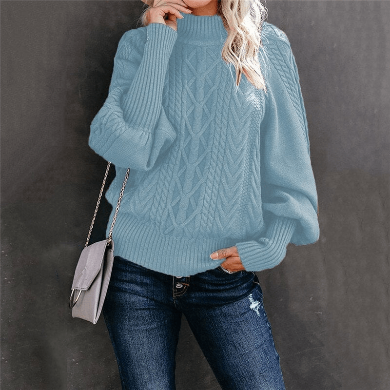 Rita | Trendy Kabelgebreide Dames Trui | Warm & Comfortabel - Sorata
