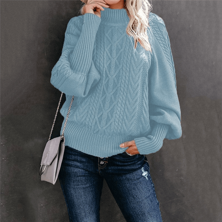 Rita | Trendy Kabelgebreide Dames Trui | Warm & Comfortabel - Sorata