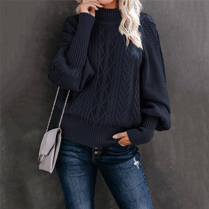 Rita | Trendy Kabelgebreide Dames Trui | Warm & Comfortabel - Sorata
