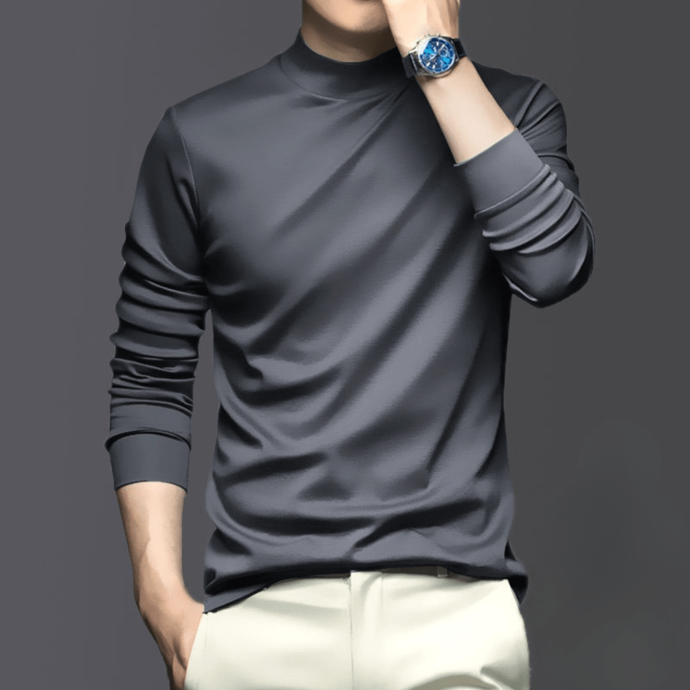 Roland | Warme En Comfortabele Heren Jumper Sweater | Turtleneck Trui - Sorata