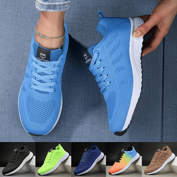 Rose | Dames Gebreide Sportschoenen | Comfortabele & Trendy Sneakers - Sorata