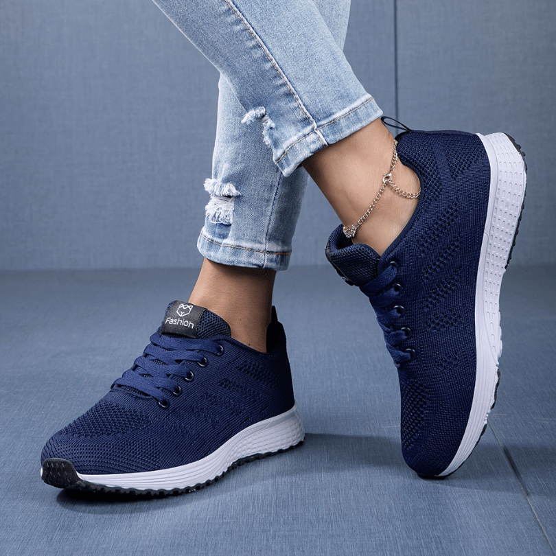 Rose | Dames Gebreide Sportschoenen | Comfortabele & Trendy Sneakers - Sorata