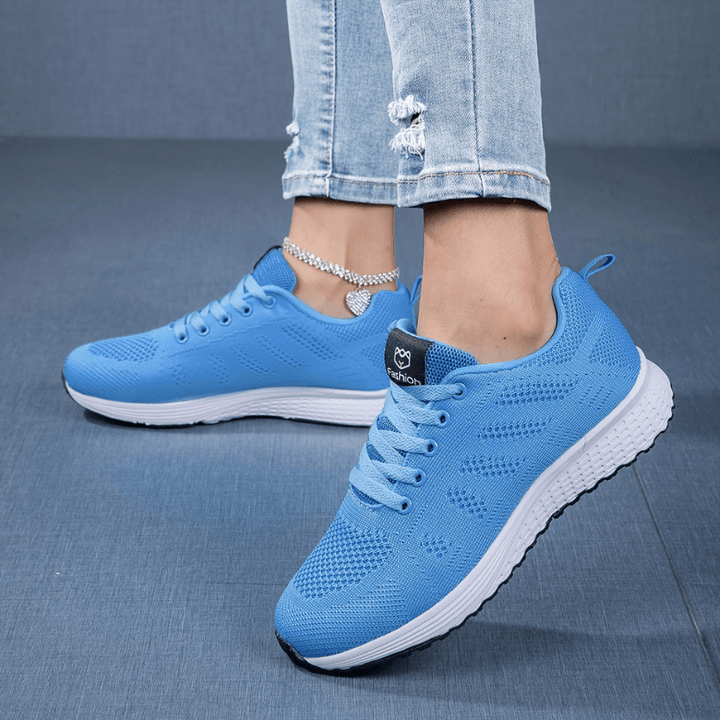 Rose | Dames Gebreide Sportschoenen | Comfortabele & Trendy Sneakers - Sorata