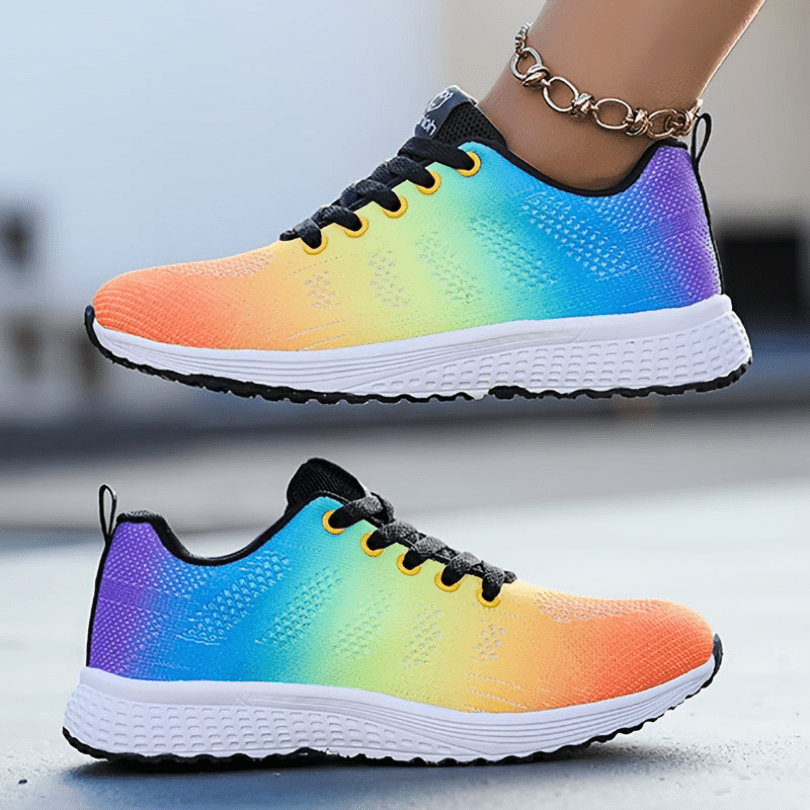 Rose | Dames Gebreide Sportschoenen | Comfortabele & Trendy Sneakers - Sorata