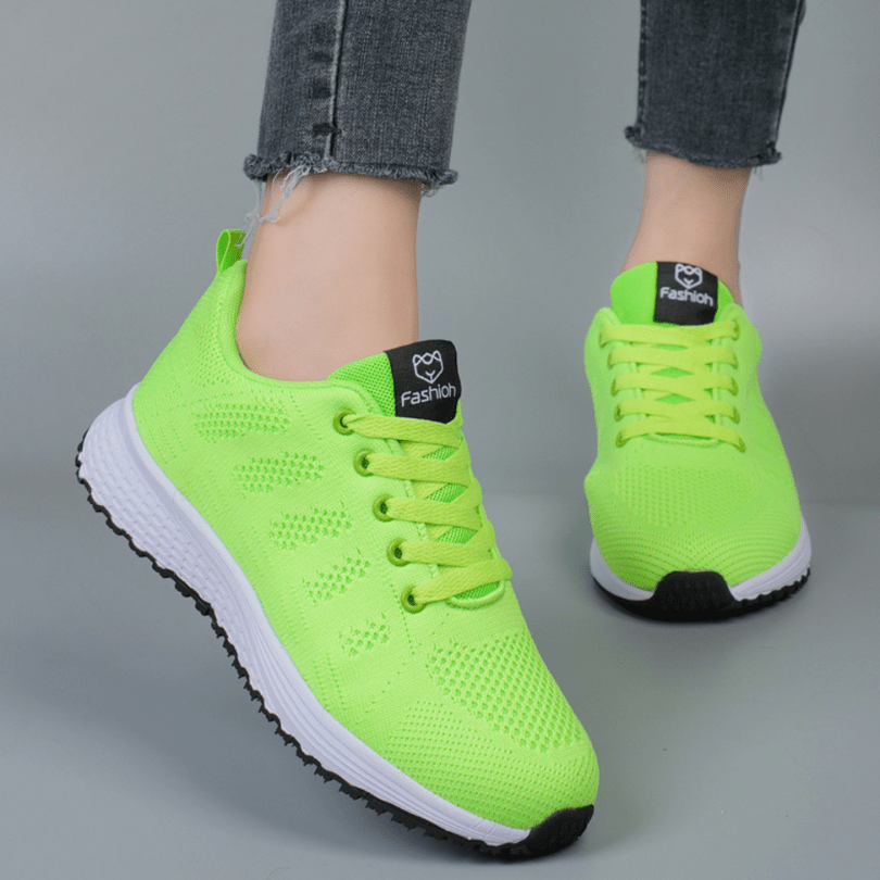 Rose | Dames Gebreide Sportschoenen | Comfortabele & Trendy Sneakers - Sorata