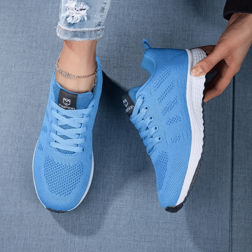 Rose | Dames Gebreide Sportschoenen | Comfortabele & Trendy Sneakers - Sorata