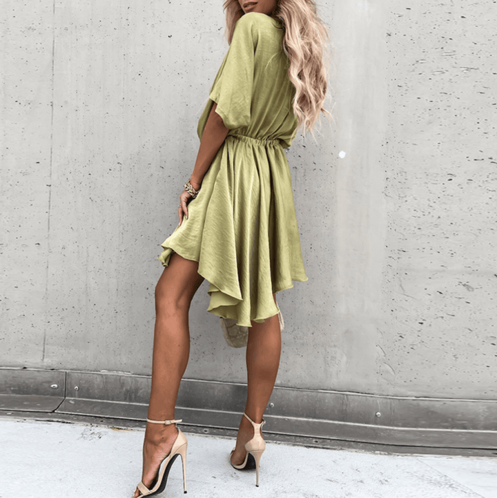 Rosey | Satijnen Mini - Jurk | Dames Jurk - Sorata