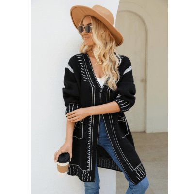 Rosy - Vest Dames - Cardigan Dames - Canvas Cardigan - Nieuwe Style - Voor Elke Seizoen - Sorata