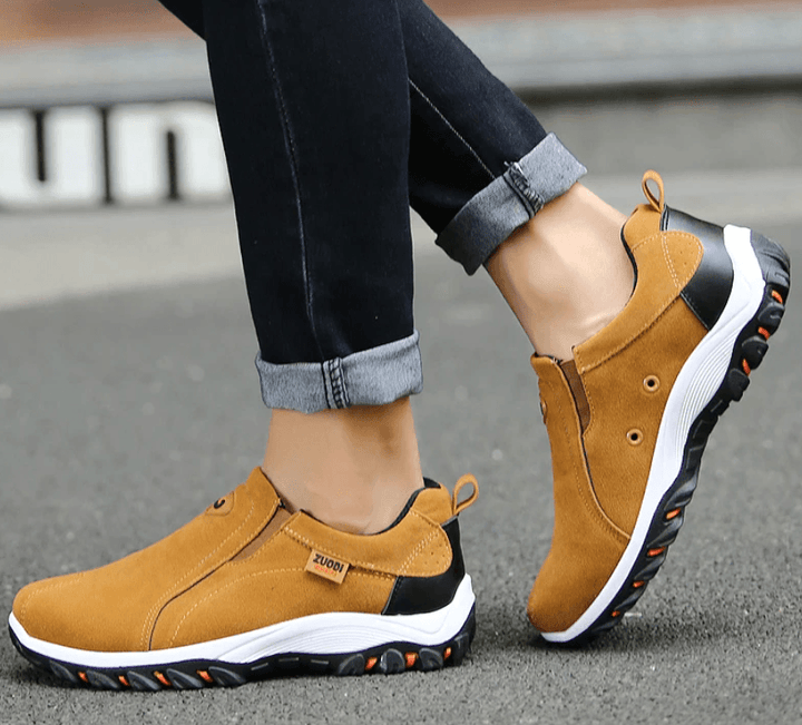 Ruud | Heren Schoenen | Orthopedische Wandelschoenen | Schokabsorberende Zool - Sorata