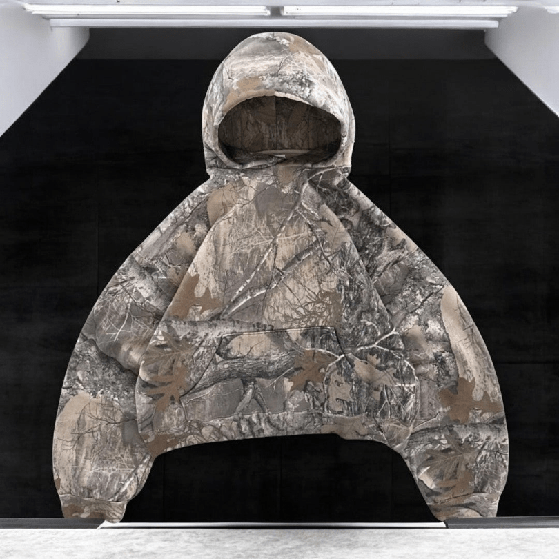 Ryan | Comfortabele Camouflage Heren Hoodie | Trendy Ontwerp - Sorata