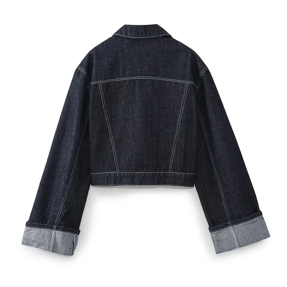 Sachin | Dames Denim Set | Spijkerbroek En Spijkerjas | Comfortabel & Warm - Sorata