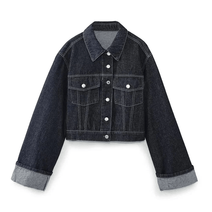 Sachin | Dames Denim Set | Spijkerbroek En Spijkerjas | Comfortabel & Warm - Sorata