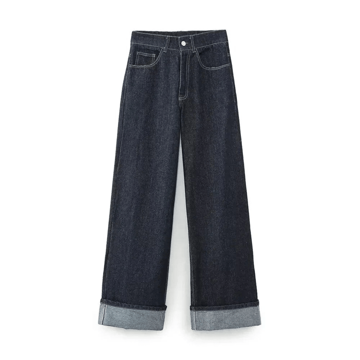 Sachin | Dames Denim Set | Spijkerbroek En Spijkerjas | Comfortabel & Warm - Sorata