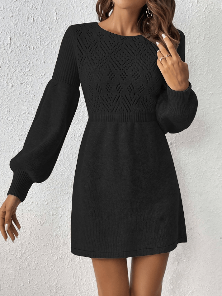 Sapna | Casual Broderie Dames Jurk | Voor Formele Gelegenheden - Sorata