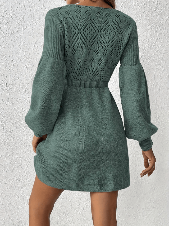 Sapna | Casual Broderie Dames Jurk | Voor Formele Gelegenheden - Sorata