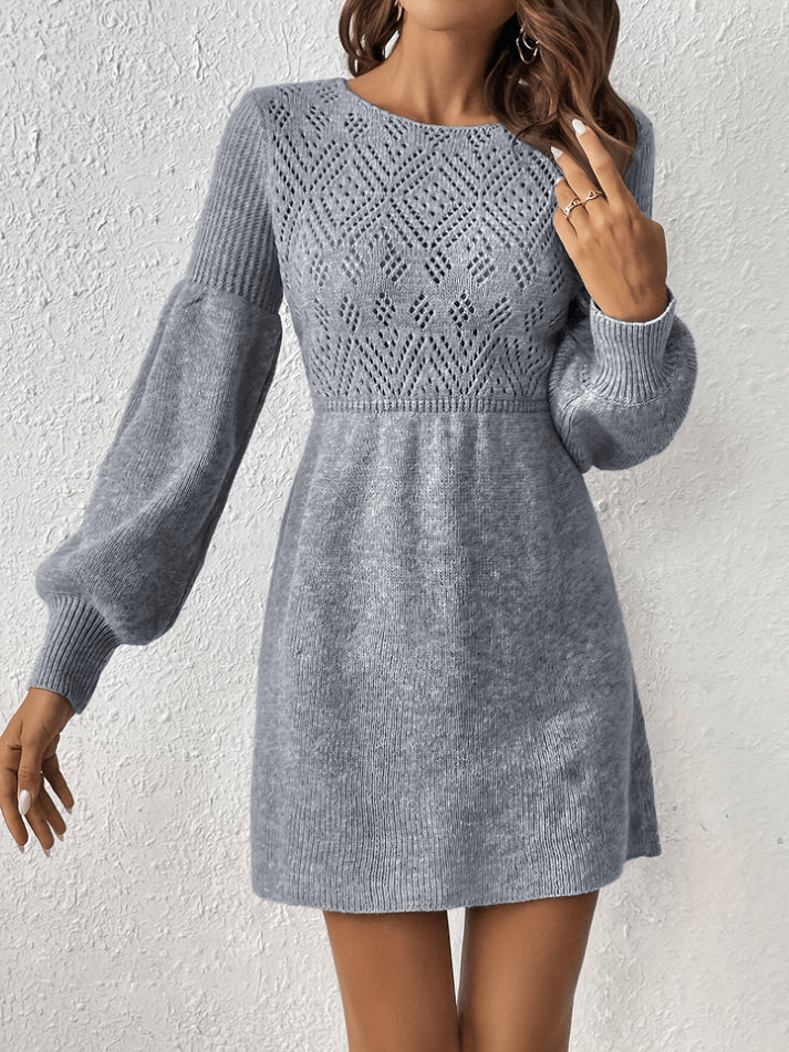 Sapna | Casual Broderie Dames Jurk | Voor Formele Gelegenheden - Sorata