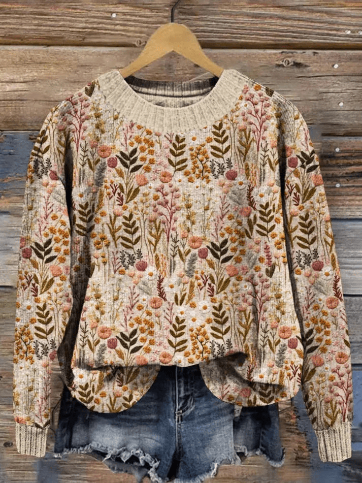 Sarah | Charmante Gebreide Trui | Dames Sweater | Jumper Vest - Sorata