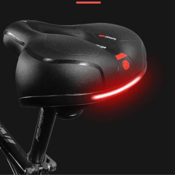 SeatComf | Fietszadel voor Pijnvrij Fietsen | Schokabsorberende Technologie - Sorata