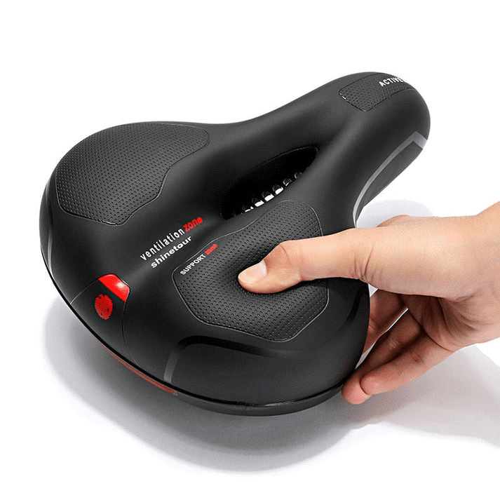SeatComf | Fietszadel voor Pijnvrij Fietsen | Schokabsorberende Technologie - Sorata