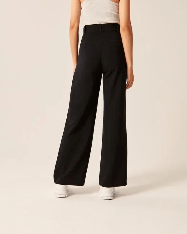 Selina - Dames Broek - Dames Flared Uitlopende Broek - Hoge Taille & Comfortabele Stretch - Sorata