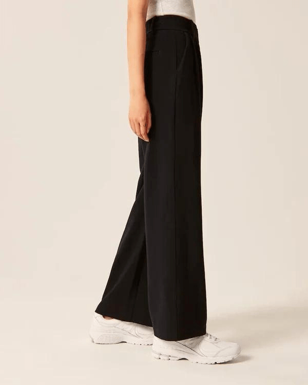 Selina - Dames Broek - Dames Flared Uitlopende Broek - Hoge Taille & Comfortabele Stretch - Sorata