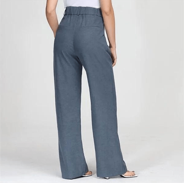 Selina - Dames Broek - Dames Flared Uitlopende Broek - Hoge Taille & Comfortabele Stretch - Sorata
