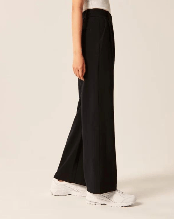 Selina - Dames Broek - Dames Flared Uitlopende Broek - Hoge Taille & Comfortabele Stretch - Sorata